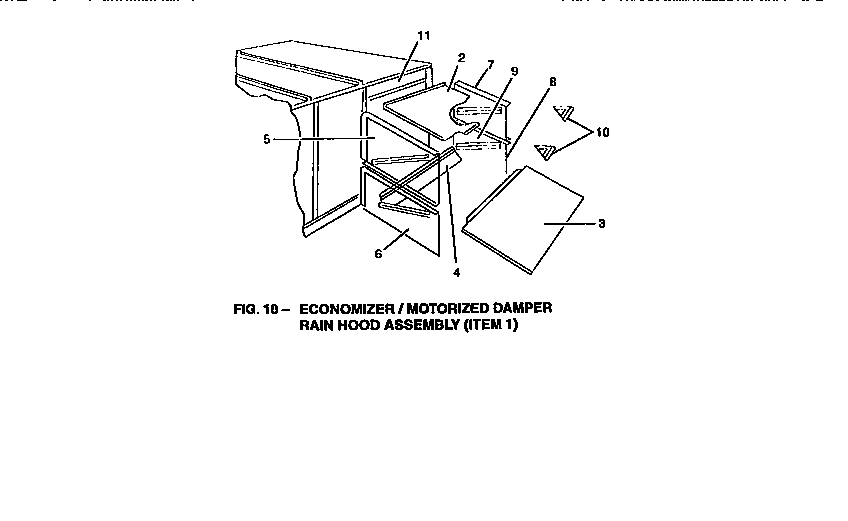 Rain hood assembly