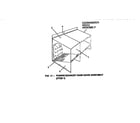 York D2CG240N24046A power exhaust rain hood assembly diagram