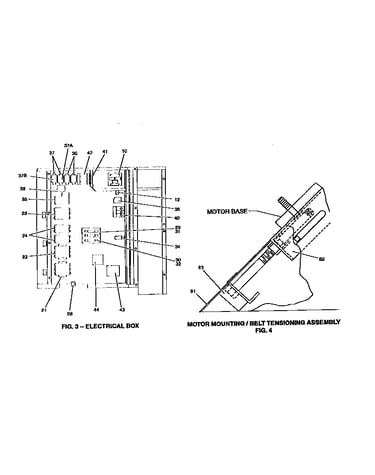 Electrical and motor mounting