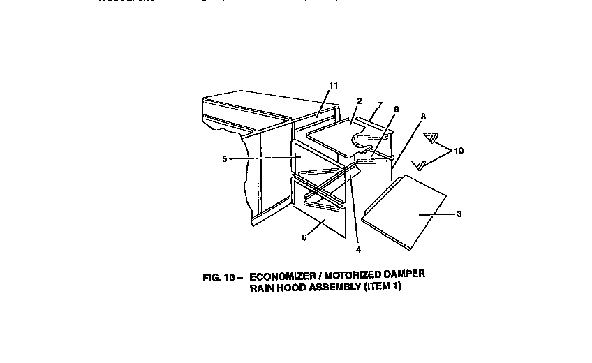 Rain hood assembly
