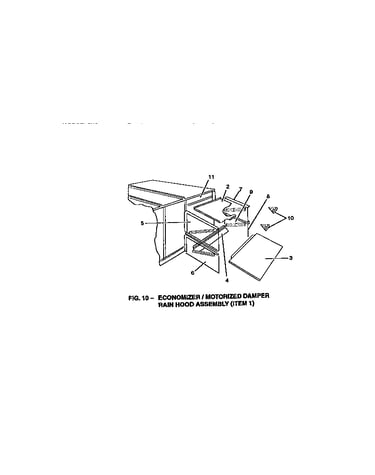 Rain hood assembly