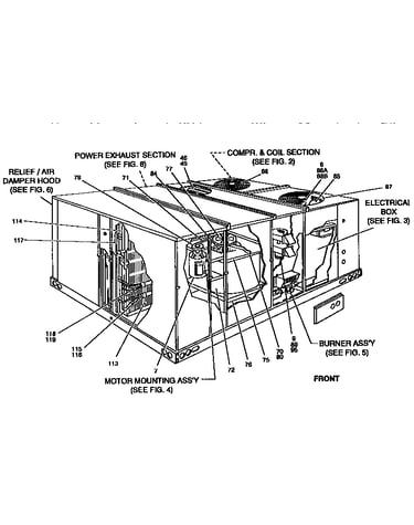 Single package gas/electric unit