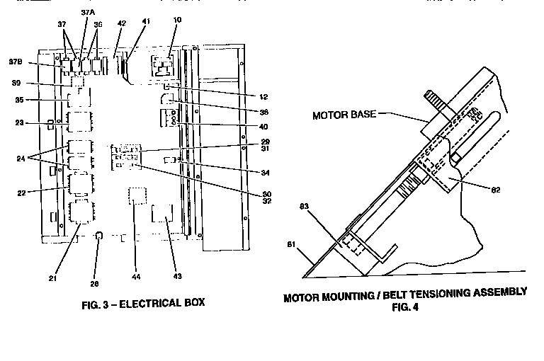 Electrical and motor mounting
