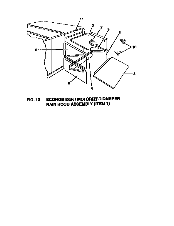 Rain hood assembly