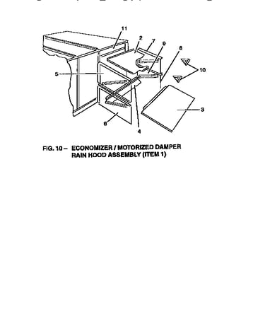 Rain hood assembly