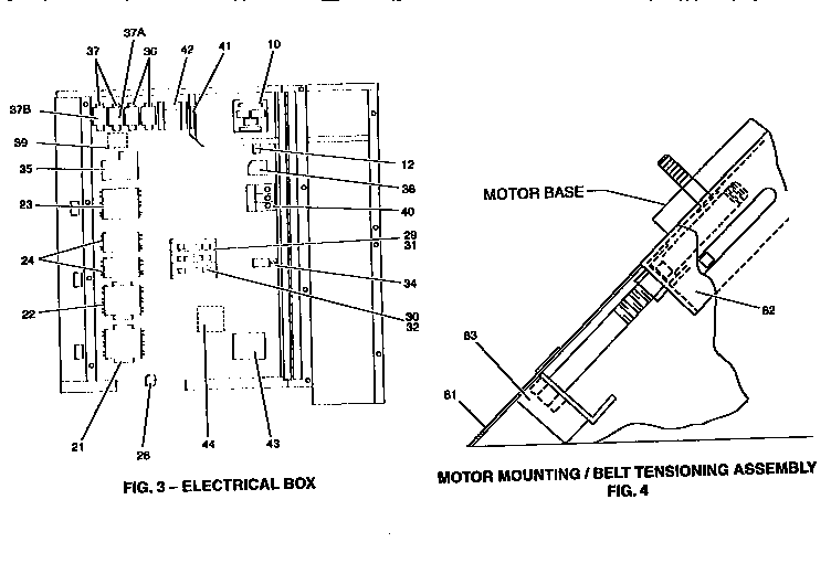 Electrical and motor mounting