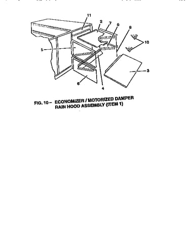 Rain hood assembly