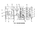 Gas heat section