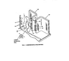 York D2CG240N32025A compressor and coil section diagram