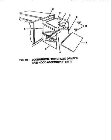 Rain hood assembly