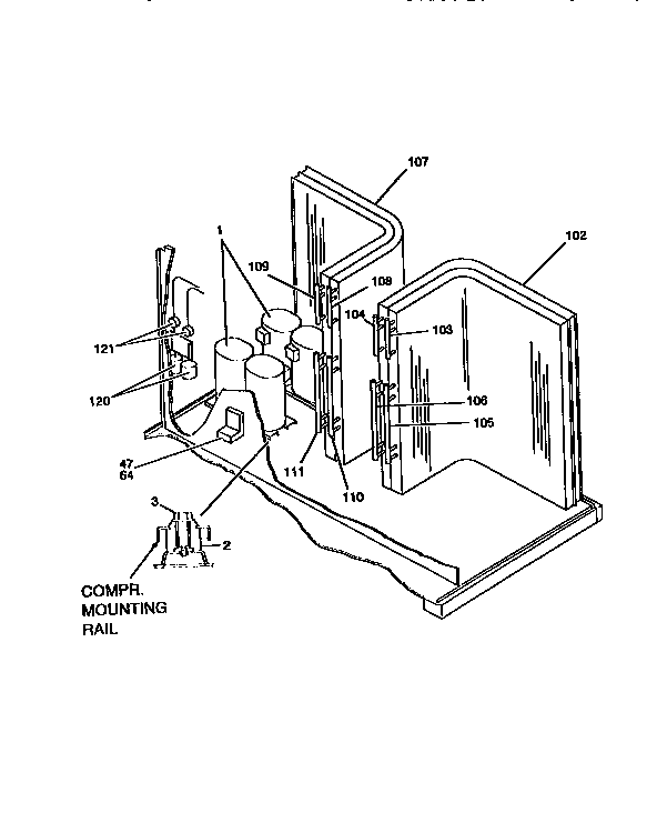 Compressor and coil