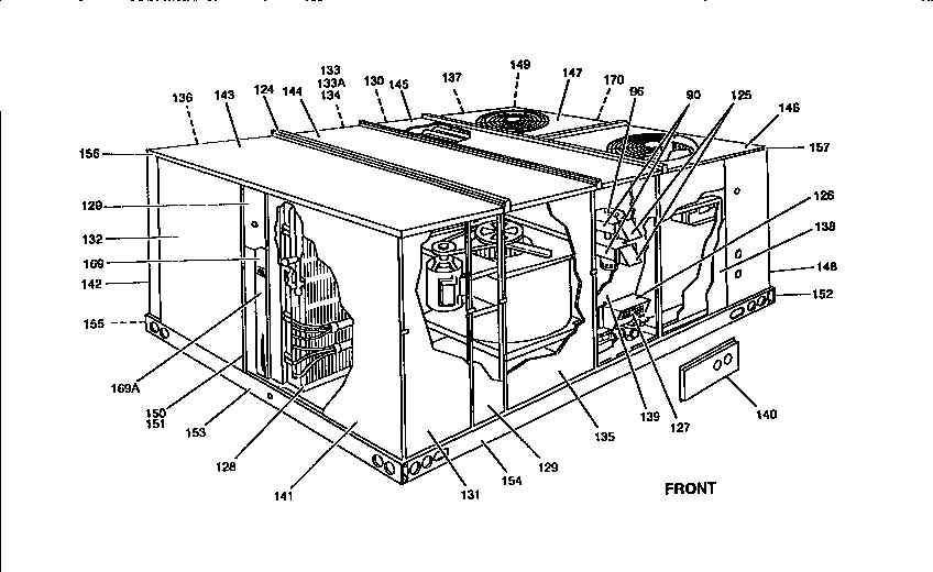 Single package gas/electric unit