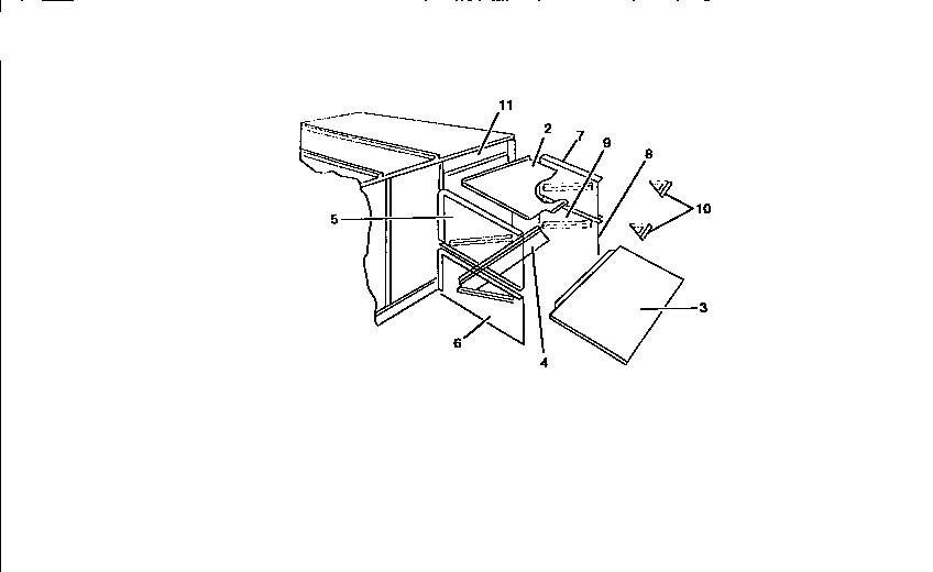 Economizer/motorized damper rain hood asm