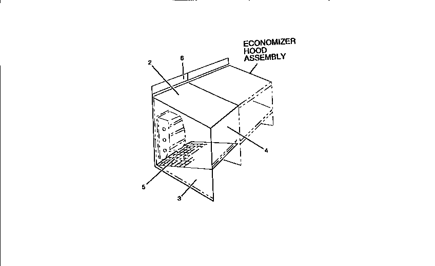 Power exhaust rain hood assembly