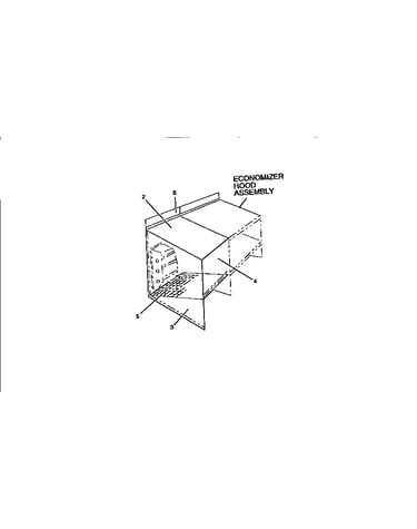 Power exhaust rain hood assembly