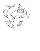 Blower housing and baffles