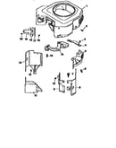 Blower housing and baffles