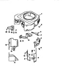 Blower housing and baffles