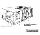 York D1IG120N16550A single package cooling unit diagram