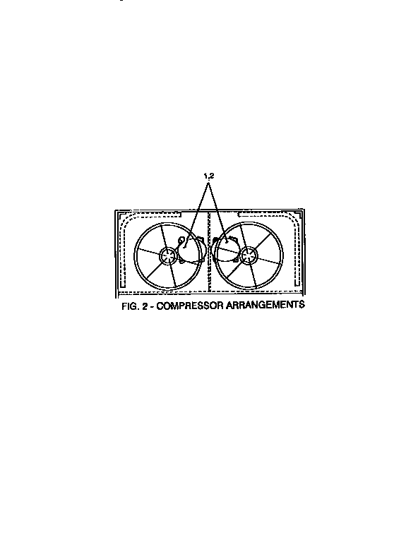 Compressor arrangments
