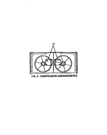 Compressor arrangments