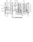 Gas heat section