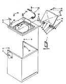 Top and cabinet