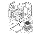Whirlpool RF4700XBW4 oven diagram