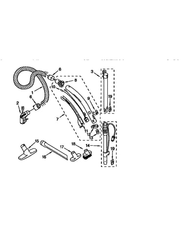 Hose and attachment