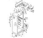 Kenmore 2539366400 cabinet parts diagram