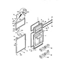 Kenmore 2539366420 doors diagram