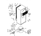 Kenmore 2539366420 unit parts diagram