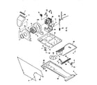 Kenmore 41799680210 blower and base diagram