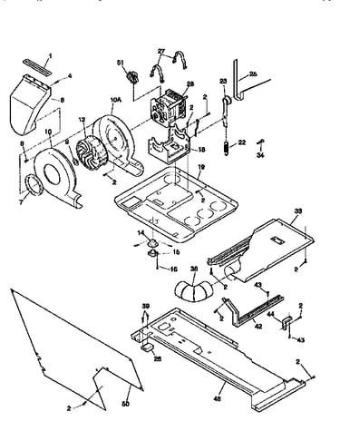 Blower and base