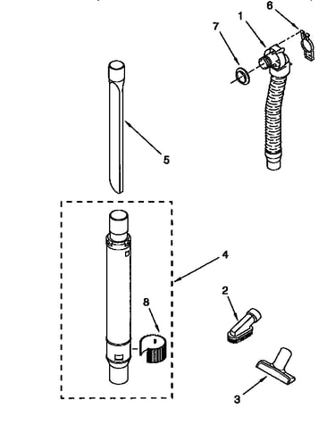 Hose and attachment