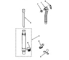 Kenmore 11636312690 hose and attachment diagram
