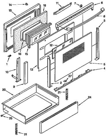 Door and drawer