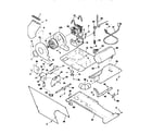 Kenmore 41799686410 blower and base diagram