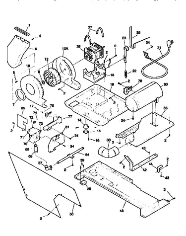 Blower and base