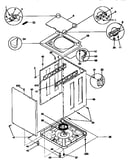 Top and cabinet
