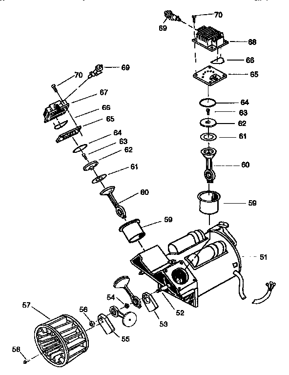 Compressor pump