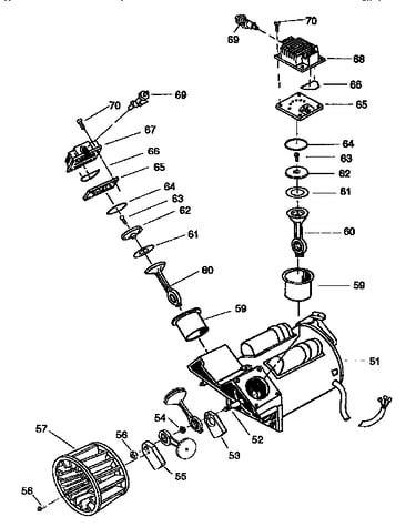 Compressor pump