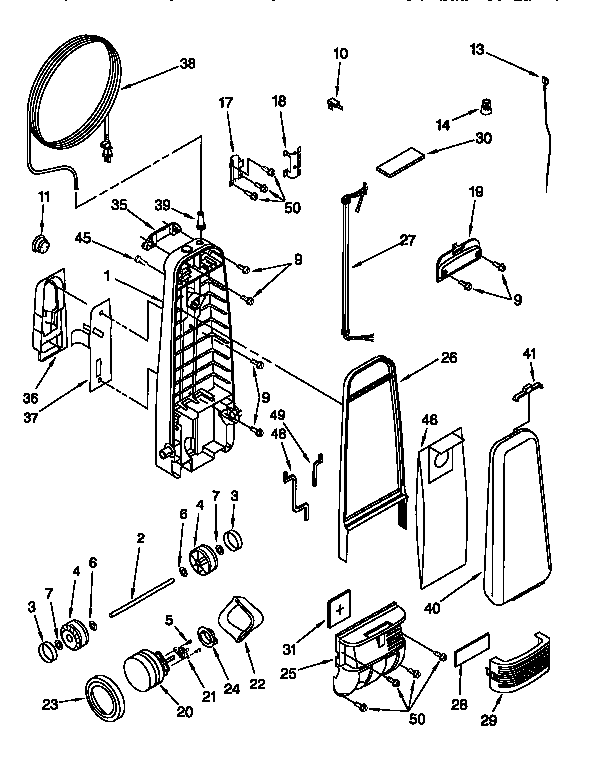 Dust compartment