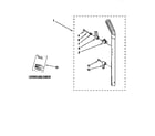 Kenmore 11636212690C handle parts diagram