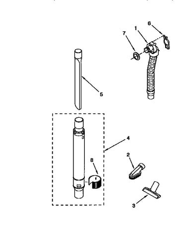Hose and attachment