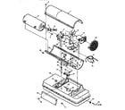 Kenmore 583356540 functional replacement parts diagram