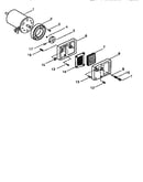 Motor and pump assembly