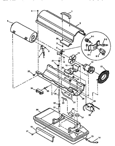 Sears portable heater