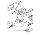 Kenmore 10677067790-AC airflow and control diagram