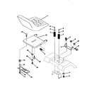 Craftsman 917256891 seat assembly diagram